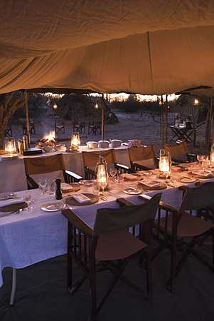Botswana / Chobe - Safari camping en tentes mobiles de luxe dans la r&eacute;serve de Chobe, c&eacute;l&egrave;bre pour ses troupeaux d'&eacute;l&eacute;phants et de buffles - L'intensit&eacute; du safari traditionnel d'Out of Africa - (Chobe under canvas - 
Afrique Australe) - Absolu Voyages