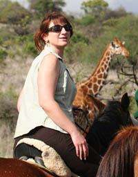 Sabine Grataloup, fondatrice d'Absolu Voyages et Randocheval