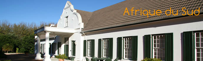 Auberges - h&ocirc;tels &agrave; prix discount pour voyages sur mesure &agrave; la carte en Afrique du Sud - Absolu Voyages